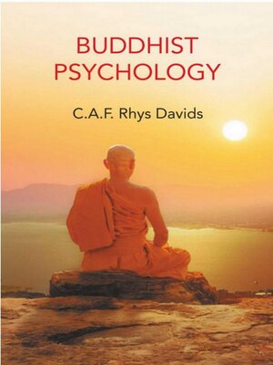 cover image of Buddhist Psychology